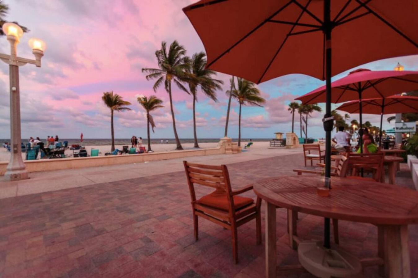 Walkabout 6 Suite On Hollywood Beach With Ocean Views 好莱坞 外观 照片